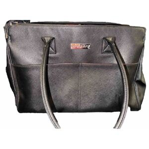 New MARY KAY TRAVEL TOTE‎ LARGE BLACK PURSE STARTER KIT CONSULTANT BAG/CASE